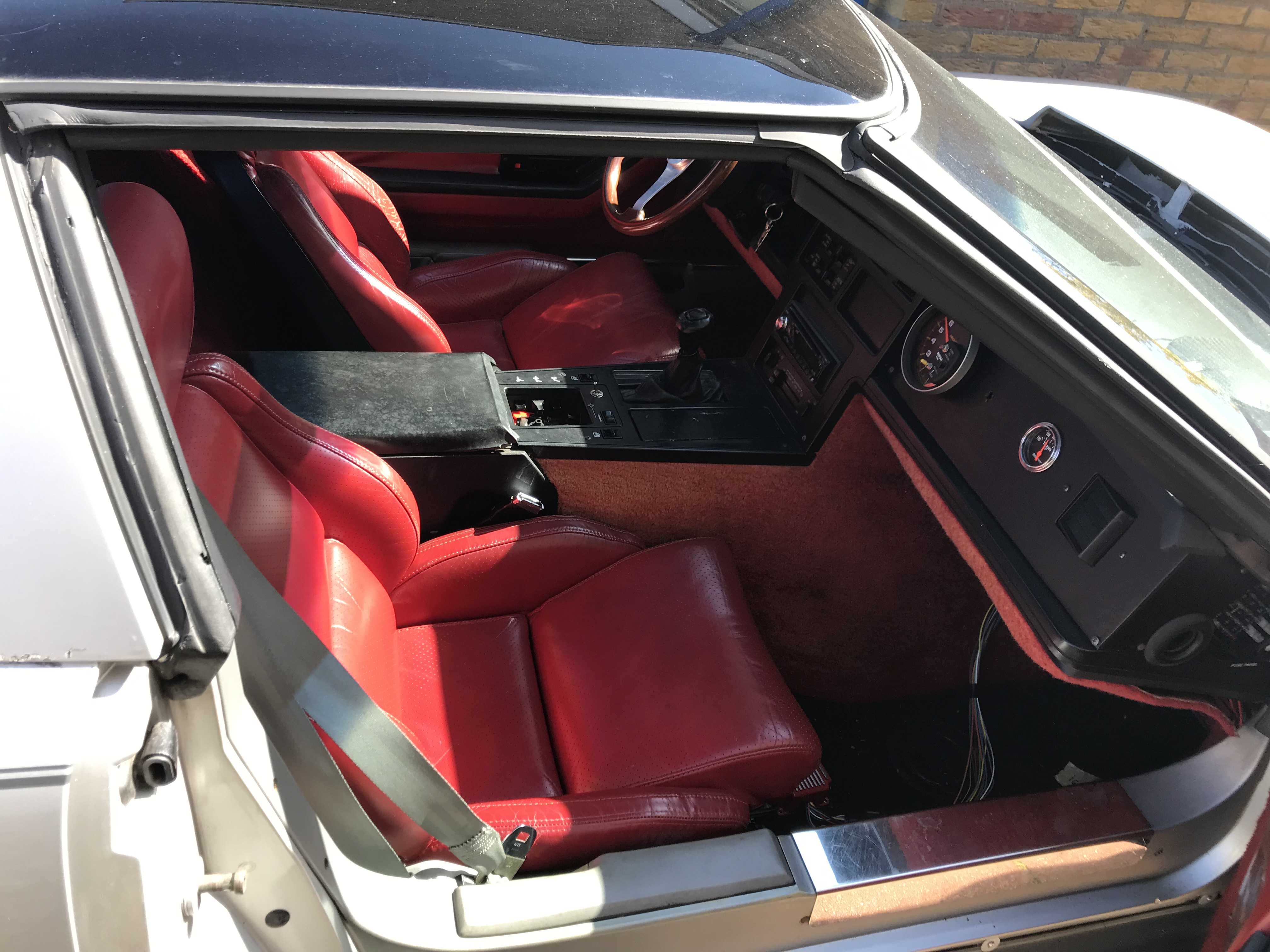 C4 Chevrolet Corvette uit 1986 met LS6 motor