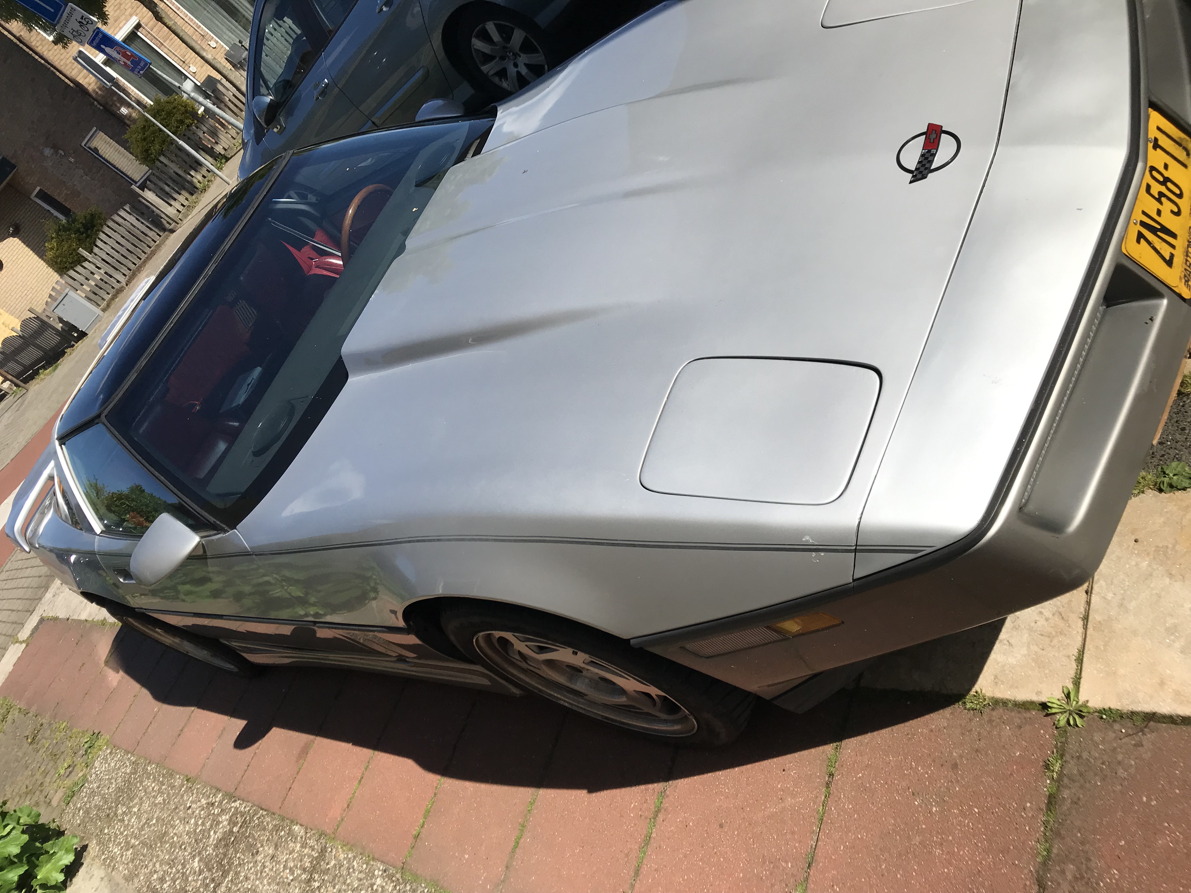 C4 Chevrolet Corvette uit 1986 met LS6 motor