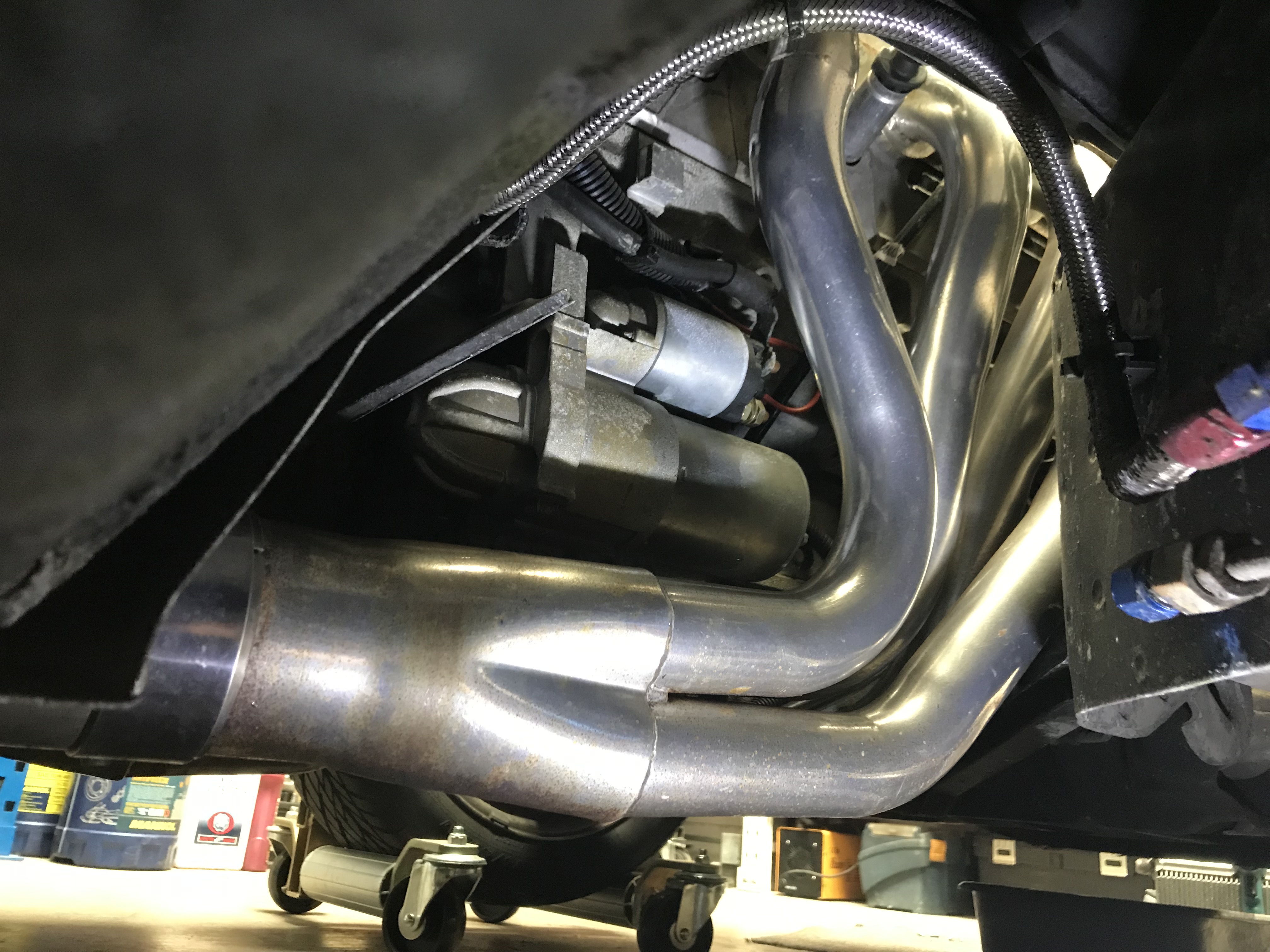 C4 Chevrolet Corvette uit 1986 met LS6 motor