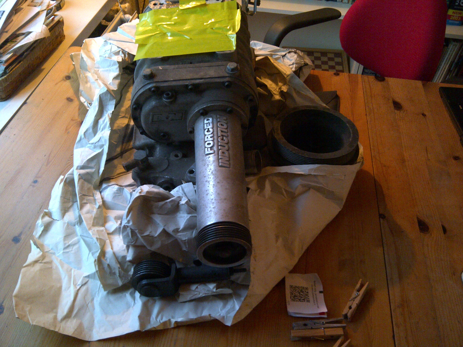 B&M 144 Blower Kit compleet