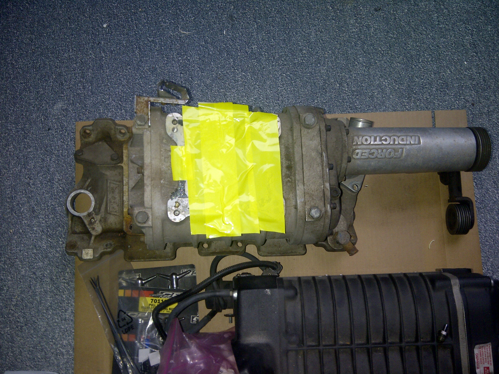 B&M 144 Blower Kit compleet