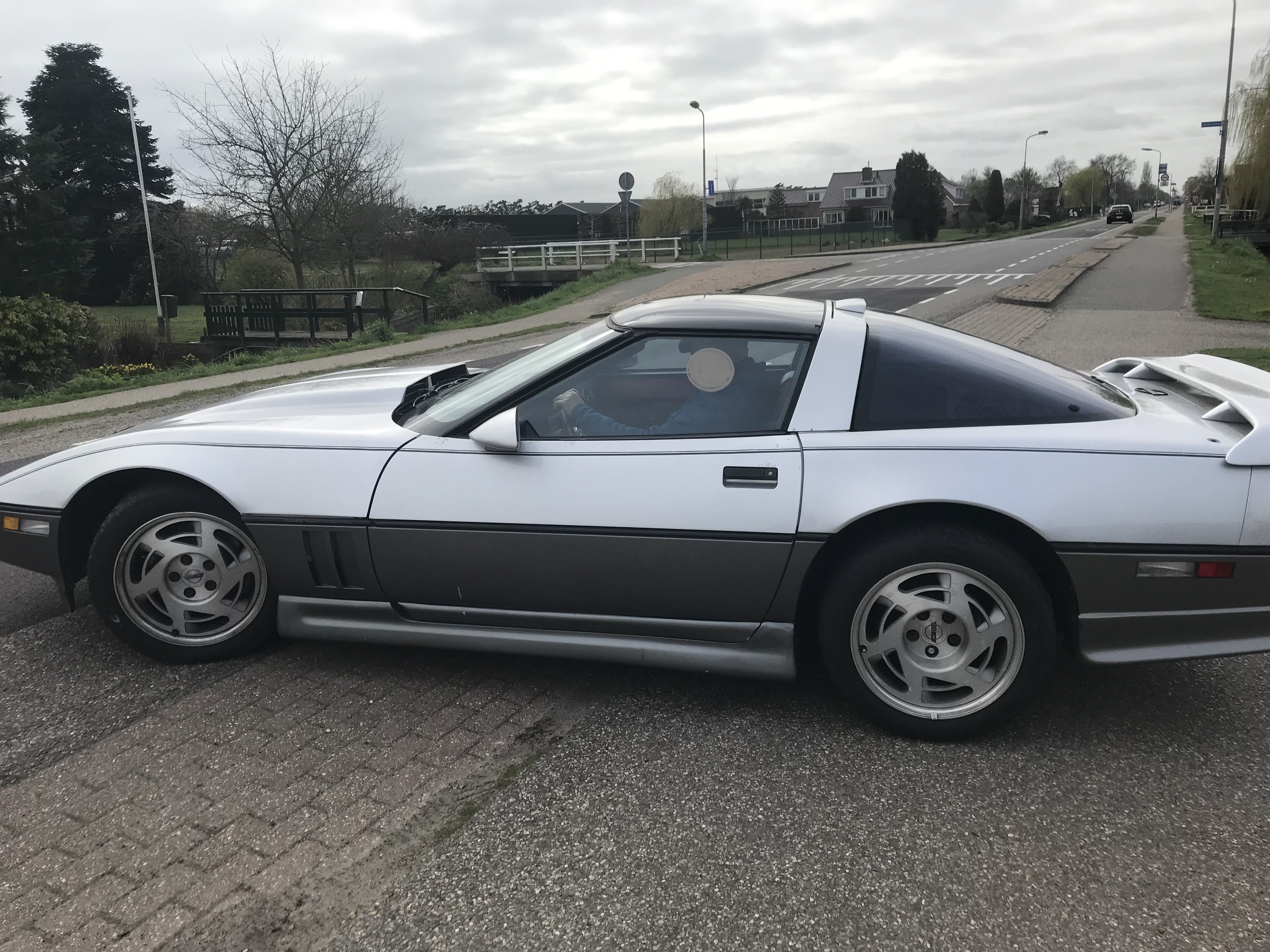 C4 Chevrolet Corvette uit 1986 met LS6 motor