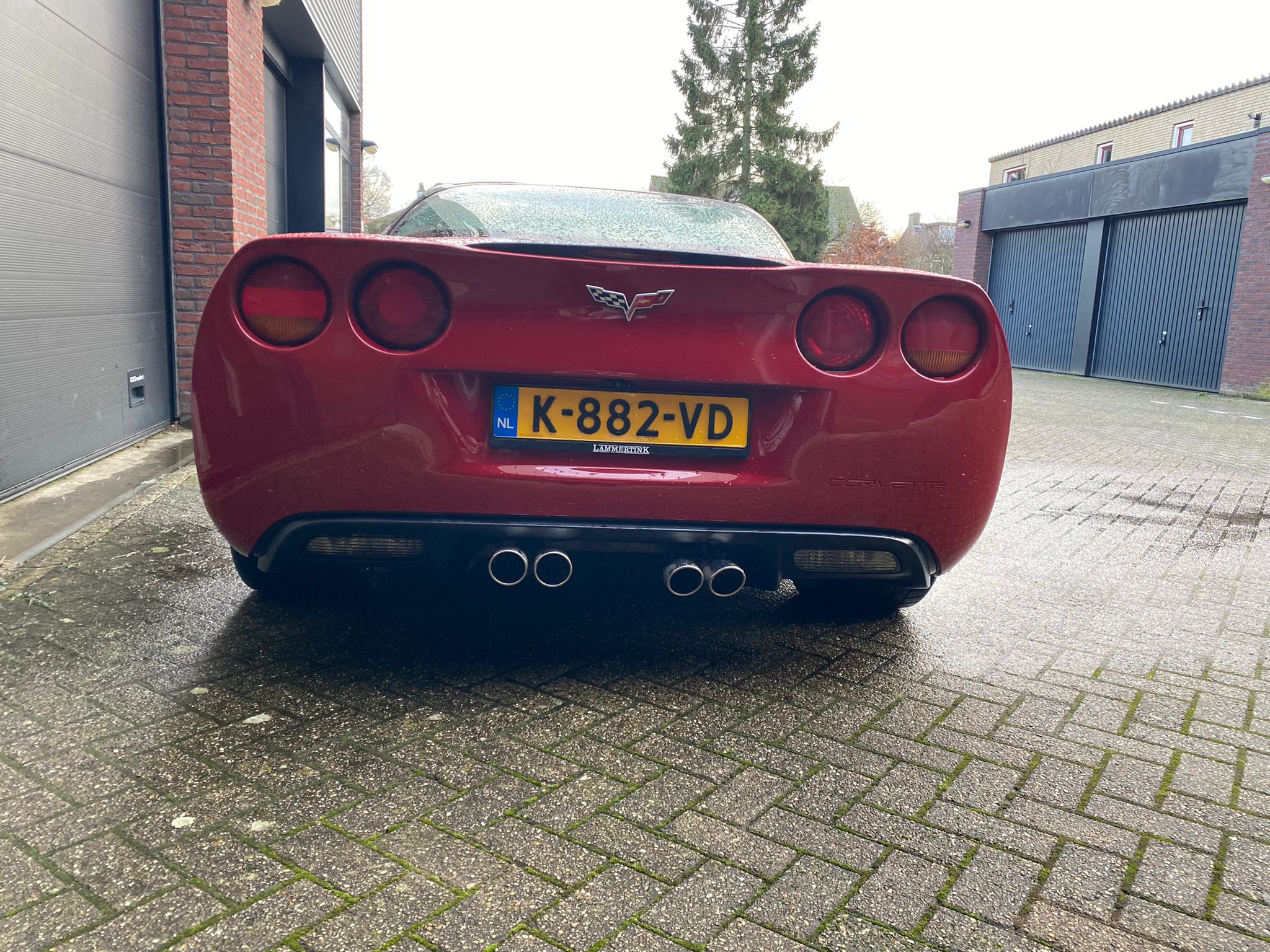C6 Chevrolet Corvette uit 2007